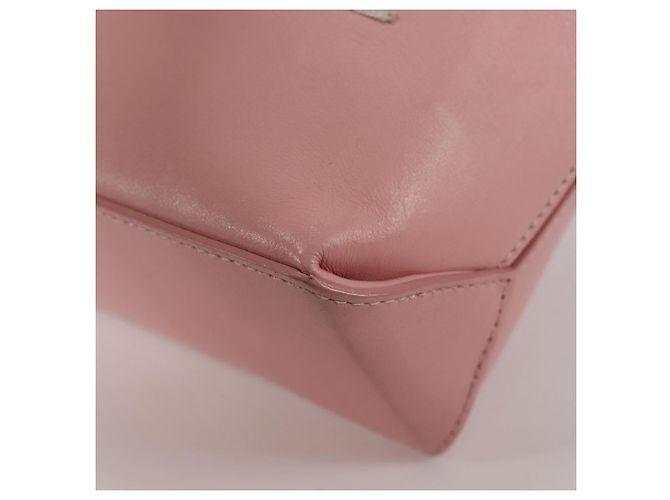 CHANEL Handtasche Leder Rosa CC - Ansicht 16