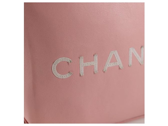 CHANEL Handtasche Leder Rosa CC - Ansicht 19