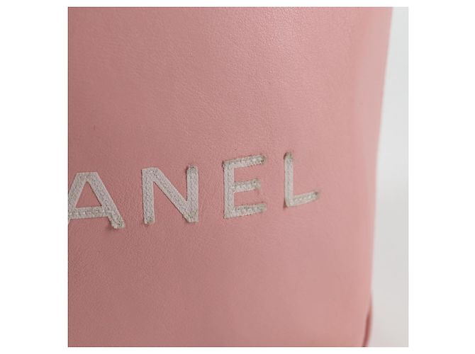 CHANEL Handtasche Leder Rosa CC - Ansicht 20