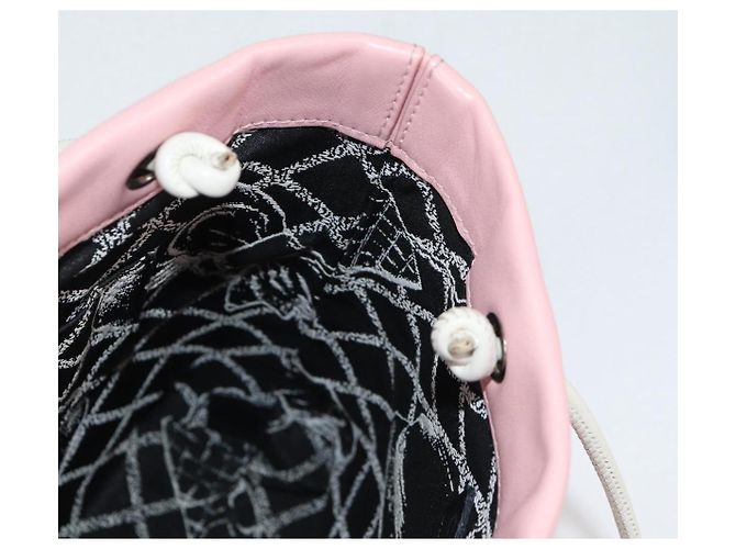 CHANEL Handtasche Leder Rosa CC - Ansicht 22