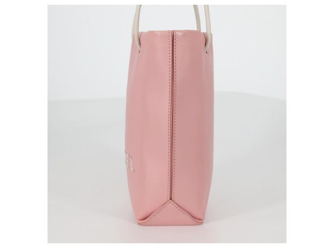 CHANEL Handtasche Leder Rosa CC - Ansicht 4