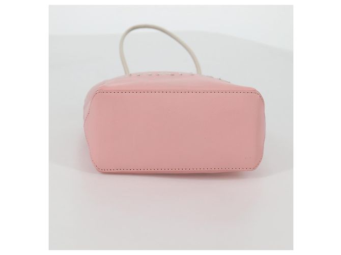 CHANEL Handtasche Leder Rosa CC - Ansicht 6