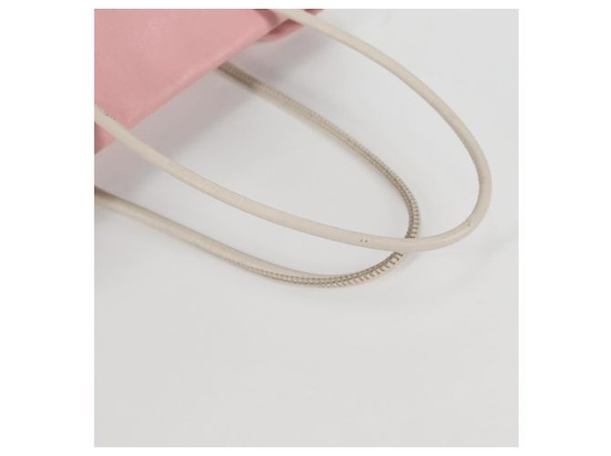 CHANEL Handtasche Leder Rosa CC - Ansicht 8
