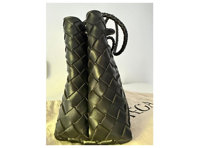 Bottega Veneta Borsa Andiamo in pelle Nero - vista 10