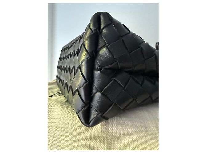 Bottega Veneta Borsa Andiamo in pelle Nero - vista 13