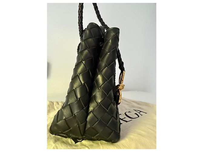 Bottega Veneta Borsa Andiamo in pelle Nero - vista 7