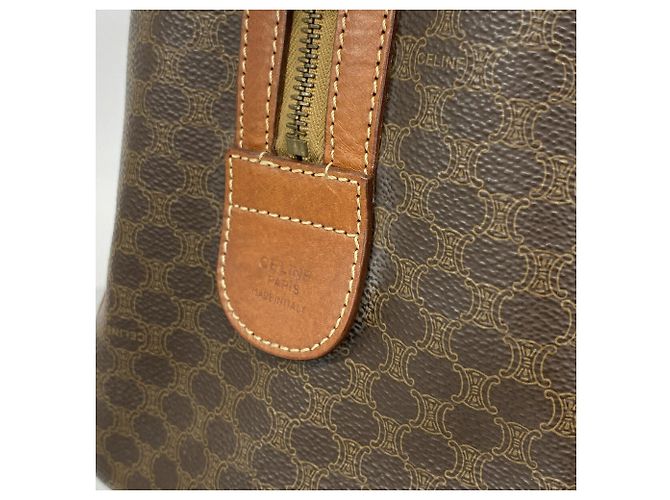 Céline Bolso Celine Macadam Brown para mujer Castaño - vista 8
