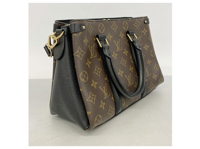 Louis Vuitton Monogram Soufflot NVBB Handtasche Braun Schwarz - Ansicht 2