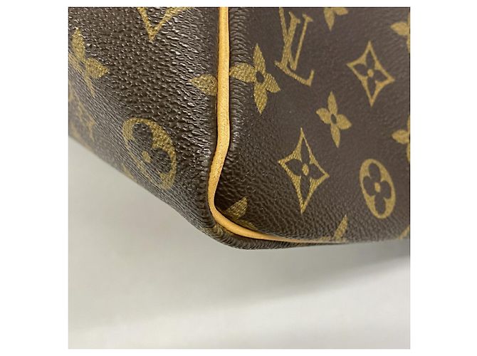 Louis Vuitton Boston Monogram Keepall 50 Castaño - vista 7
