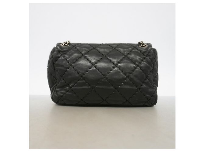 Chanel Wild Stitch Schultertasche Schwarz - Ansicht 10
