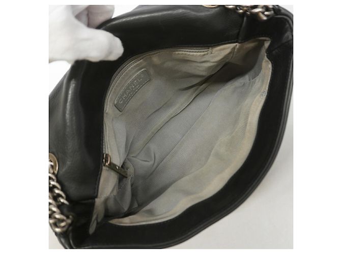 Chanel Wild Stitch Schultertasche Schwarz - Ansicht 4