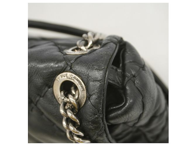 Chanel Wild Stitch Schultertasche Schwarz - Ansicht 6