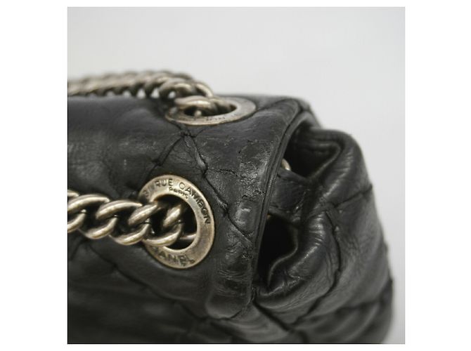 Chanel Wild Stitch Schultertasche Schwarz - Ansicht 8