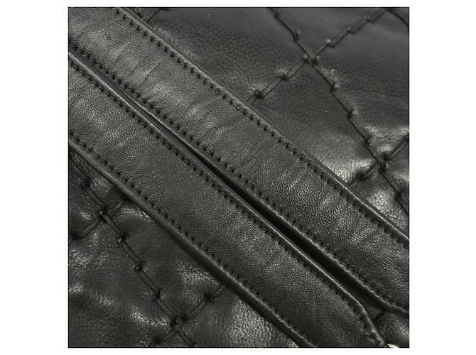 Chanel Wild Stitch Schultertasche Schwarz - Ansicht 9