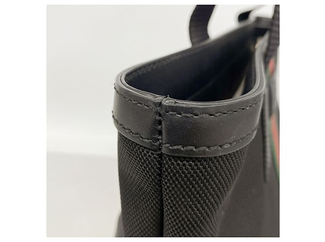 Borsa Tote Gucci in nylon nero - vista 13