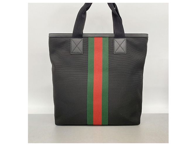 Borsa Tote Gucci in nylon nero - vista 16