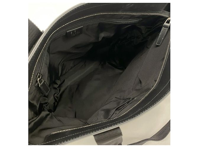 Borsa Tote Gucci in nylon nero - vista 4