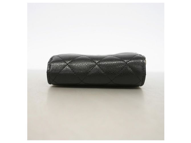 Cartera tri-fold Chanel Matelassé Negro - vista 2