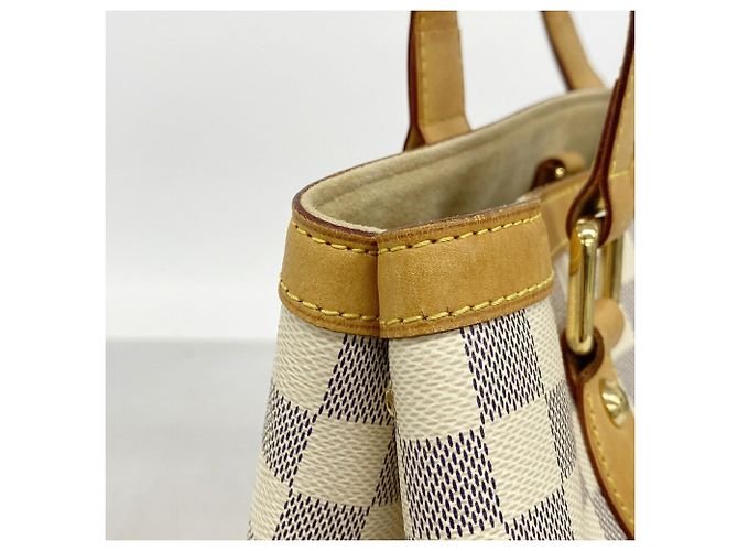 Bolso Tote Louis Vuitton Damier Azur Hampstead PM Blanco - vista 11