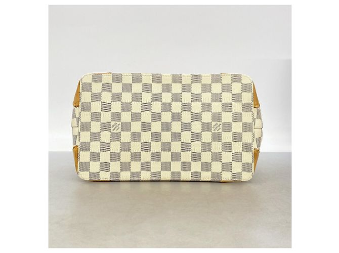 Bolso Tote Louis Vuitton Damier Azur Hampstead PM Blanco - vista 3