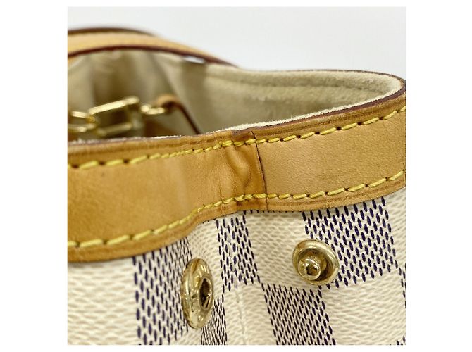 Bolso Tote Louis Vuitton Damier Azur Hampstead PM Blanco - vista 8
