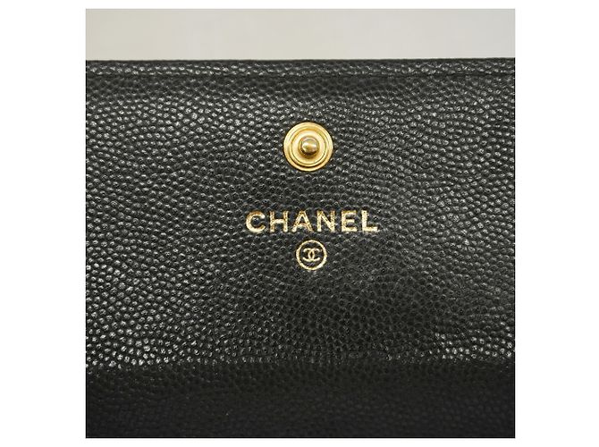 Portafoglio lungo Chanel Boy in nero - vista 4
