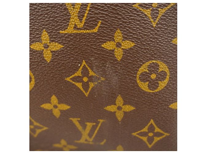 Bolsa de Ombro Louis Vuitton Monogram Looping GM Marrom - vista 10