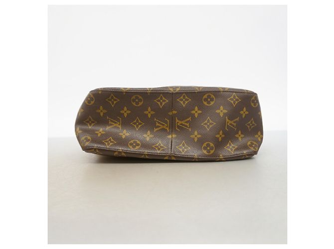 Bolsa de Ombro Louis Vuitton Monogram Looping GM Marrom - vista 3