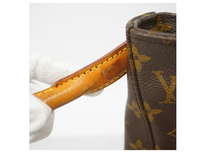 Bolsa de Ombro Louis Vuitton Monogram Looping GM Marrom - vista 8