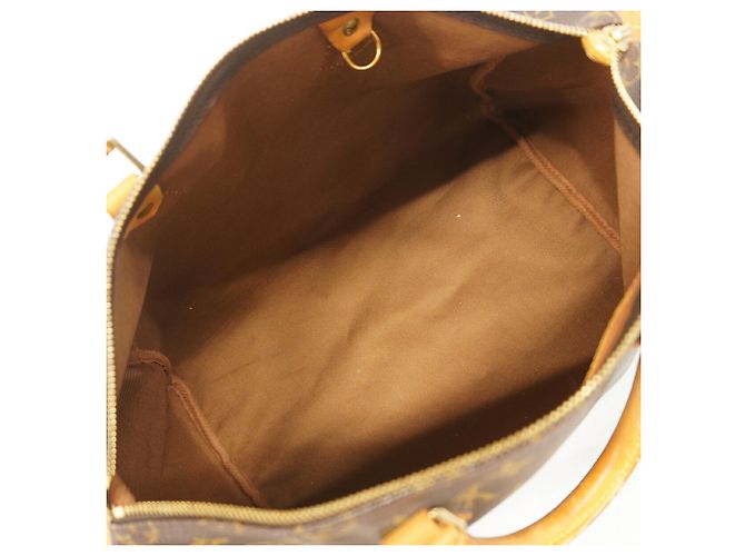 Bolso Louis Vuitton Monogram Speedy 35 Castaño - vista 4
