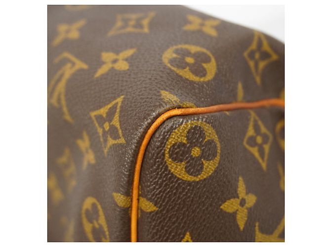 Bolso Louis Vuitton Monogram Speedy 35 Castaño - vista 7