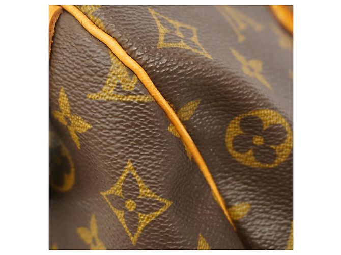Bolso Louis Vuitton Monogram Speedy 35 Castaño - vista 8