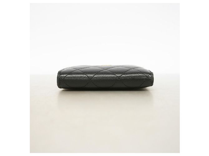 Cartera Chanel Matelassé de piel caviar Negro - vista 2
