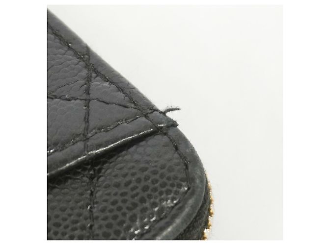 Cartera Chanel Matelassé de piel caviar Negro - vista 8