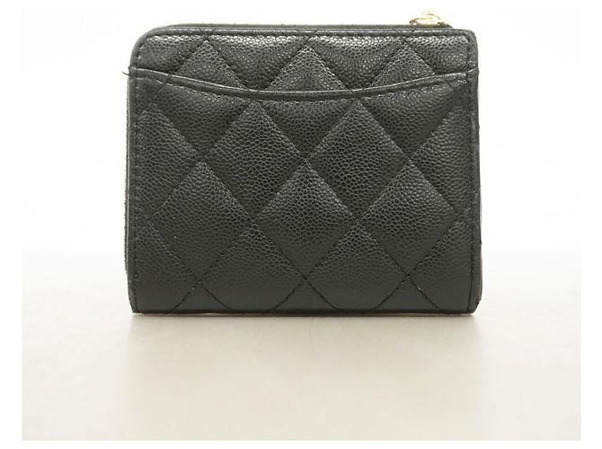 Cartera Chanel Matelassé de piel caviar Negro - vista 9