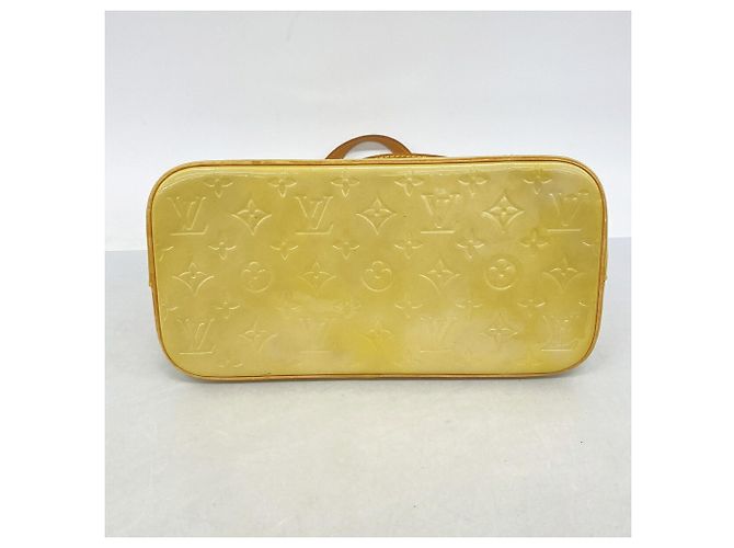 Borsa Tote Louis Vuitton Vernis Houston Beige - vista 3