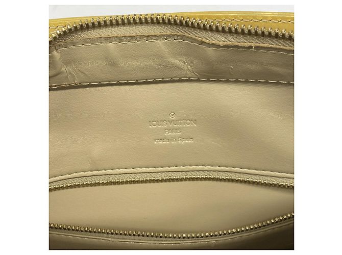 Borsa Tote Louis Vuitton Vernis Houston Beige - vista 5