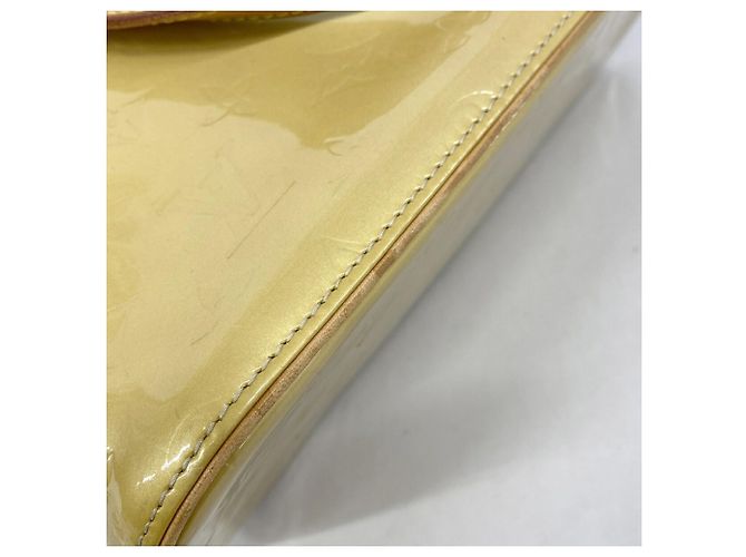 Borsa Tote Louis Vuitton Vernis Houston Beige - vista 7