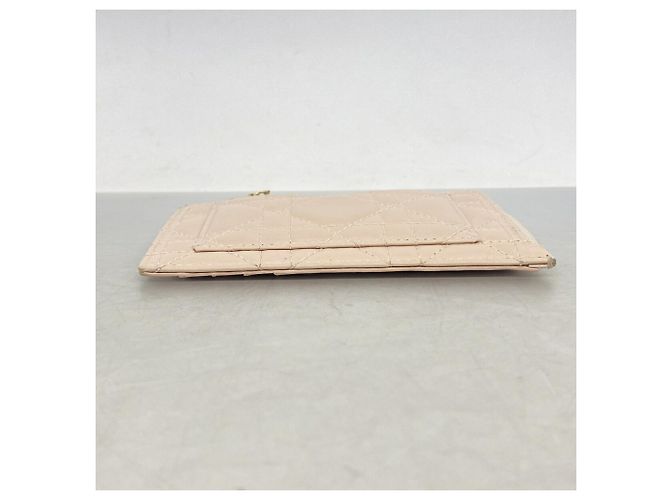 Monedero de piel rosa Christian Dior - vista 2