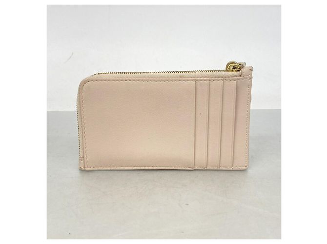 Monedero de piel rosa Christian Dior - vista 8