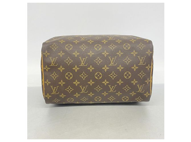 Bolso Louis Vuitton Monogram Speedy 30 Castaño - vista 3