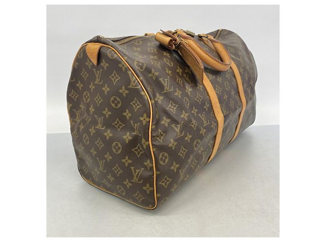 Louis Vuitton Boston Monogram Keepall 50 Braun - Ansicht 2