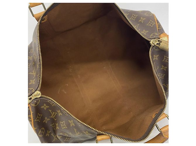 Louis Vuitton Boston Monogram Keepall 50 Braun - Ansicht 4