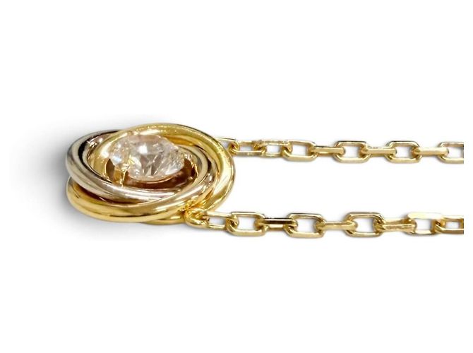Collana Cartier AYR322 Trinity con diamanti D'oro - vista 5