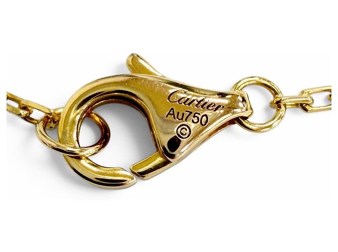 Collana Cartier AYR322 Trinity con diamanti D'oro - vista 8