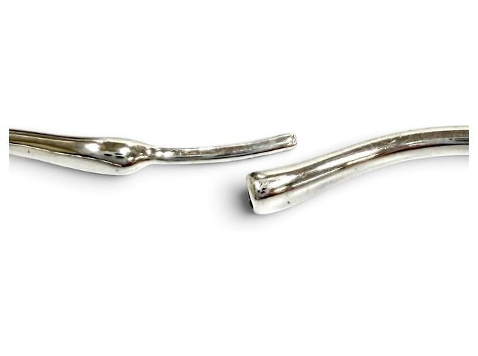 Autre Marque Orecchini a cerchio Tiffany & Co. Elsa Peretti Open Heart Argento - vista 5