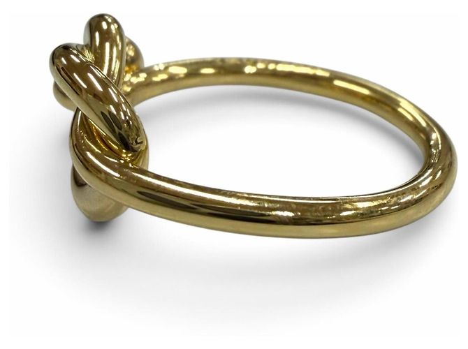 Autre Marque Anello Tiffany Love Knot 750 (YG) D'oro - vista 3