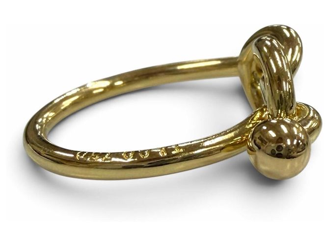 Autre Marque Anello Tiffany Love Knot 750 (YG) D'oro - vista 5