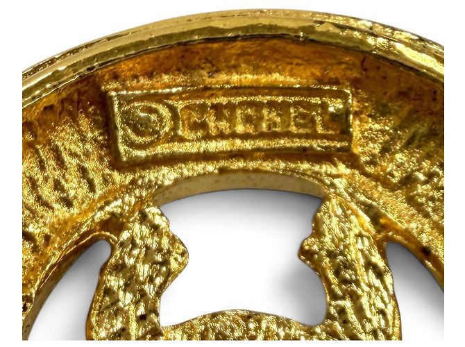 Collana con pendente dorato Vintage Coco Mark di CHANEL D'oro - vista 7