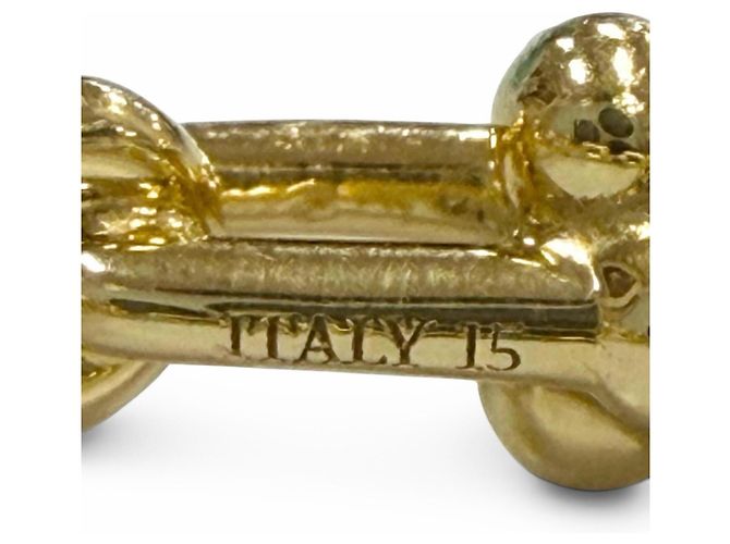 Autre Marque Tiffany HardWear Microlink Ring Golden - Ansicht 7